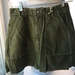 Zara Olive skirt